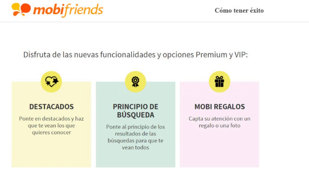 mobifriends beneficios