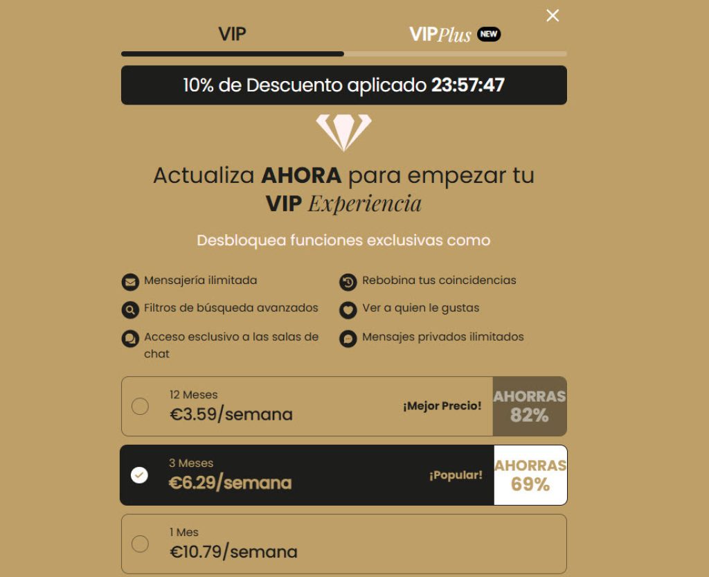 coste CitasDiscretas