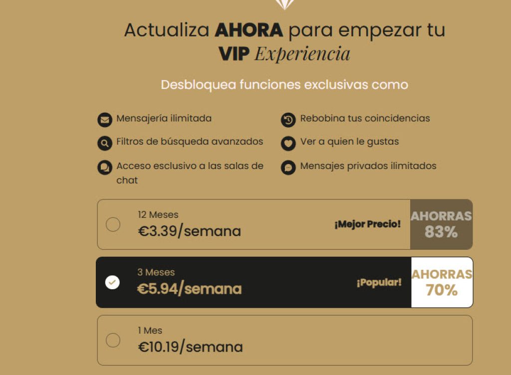 precios Todomaduras VIP