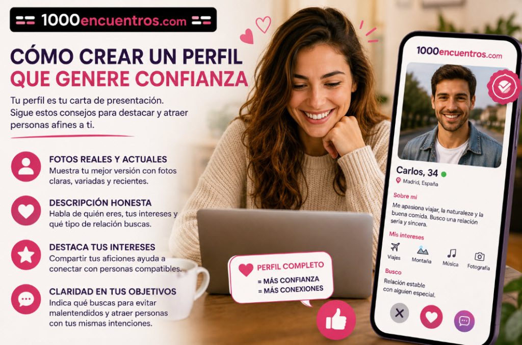 Cómo crear un perfil que genere confianza