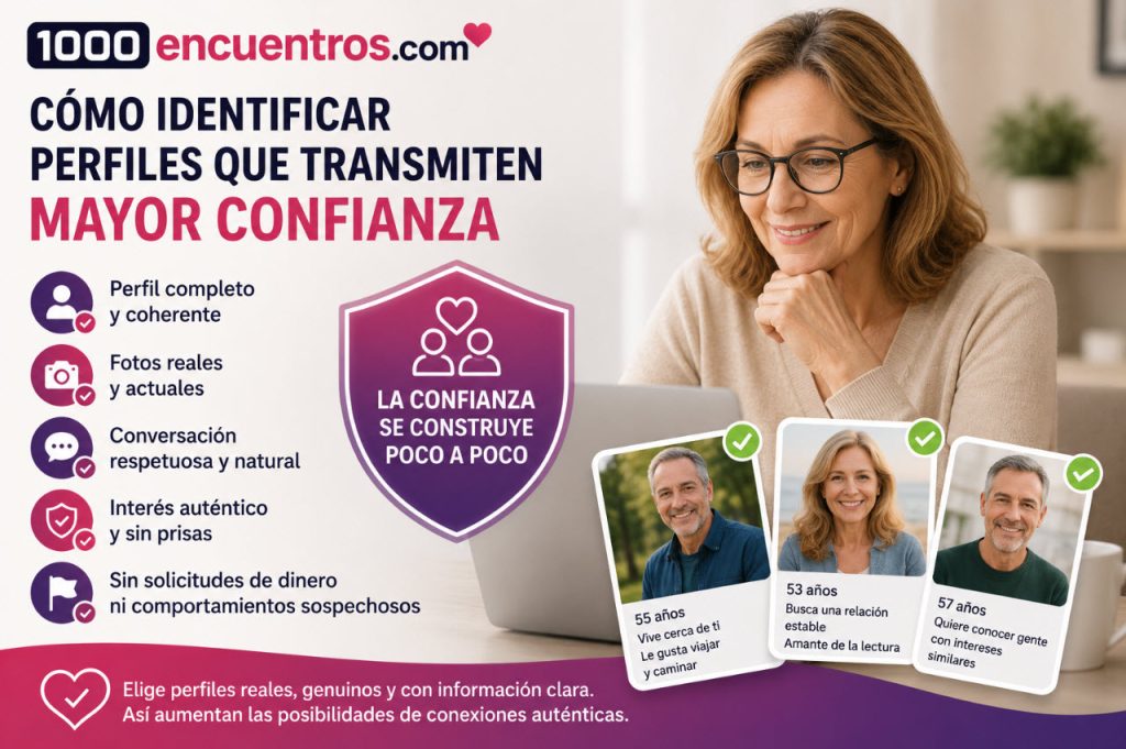 Cómo identificar perfiles que transmiten mayor confianza