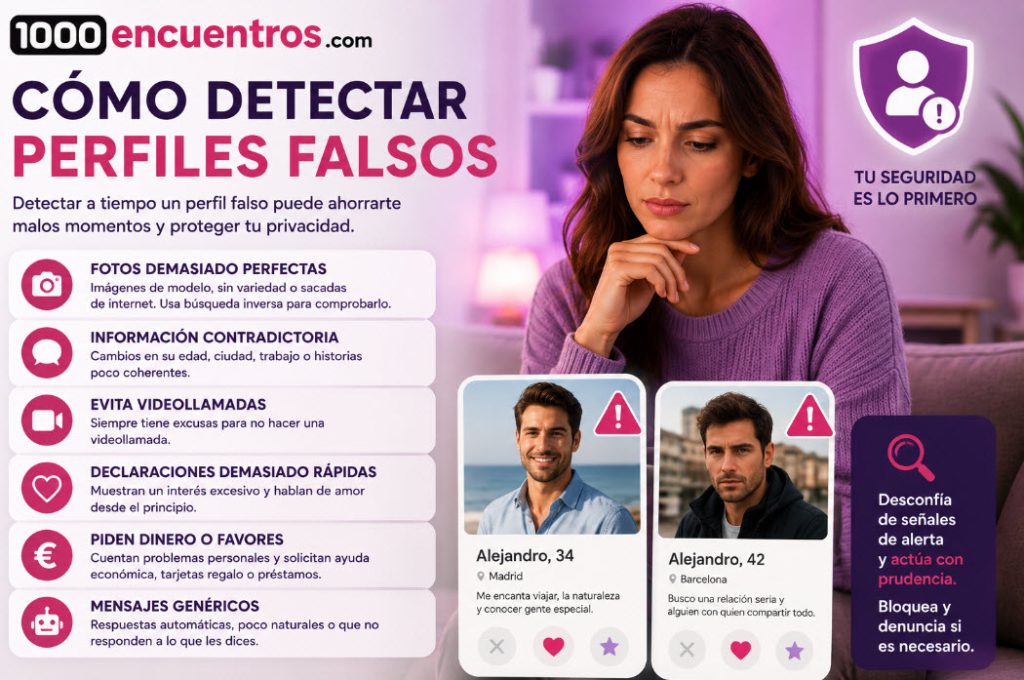 como detectar perfiles falsos
