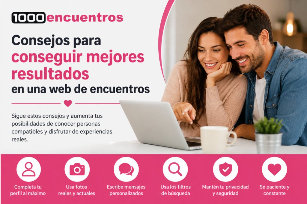 Consejos para conseguir mejores resultados en una web de encuentros